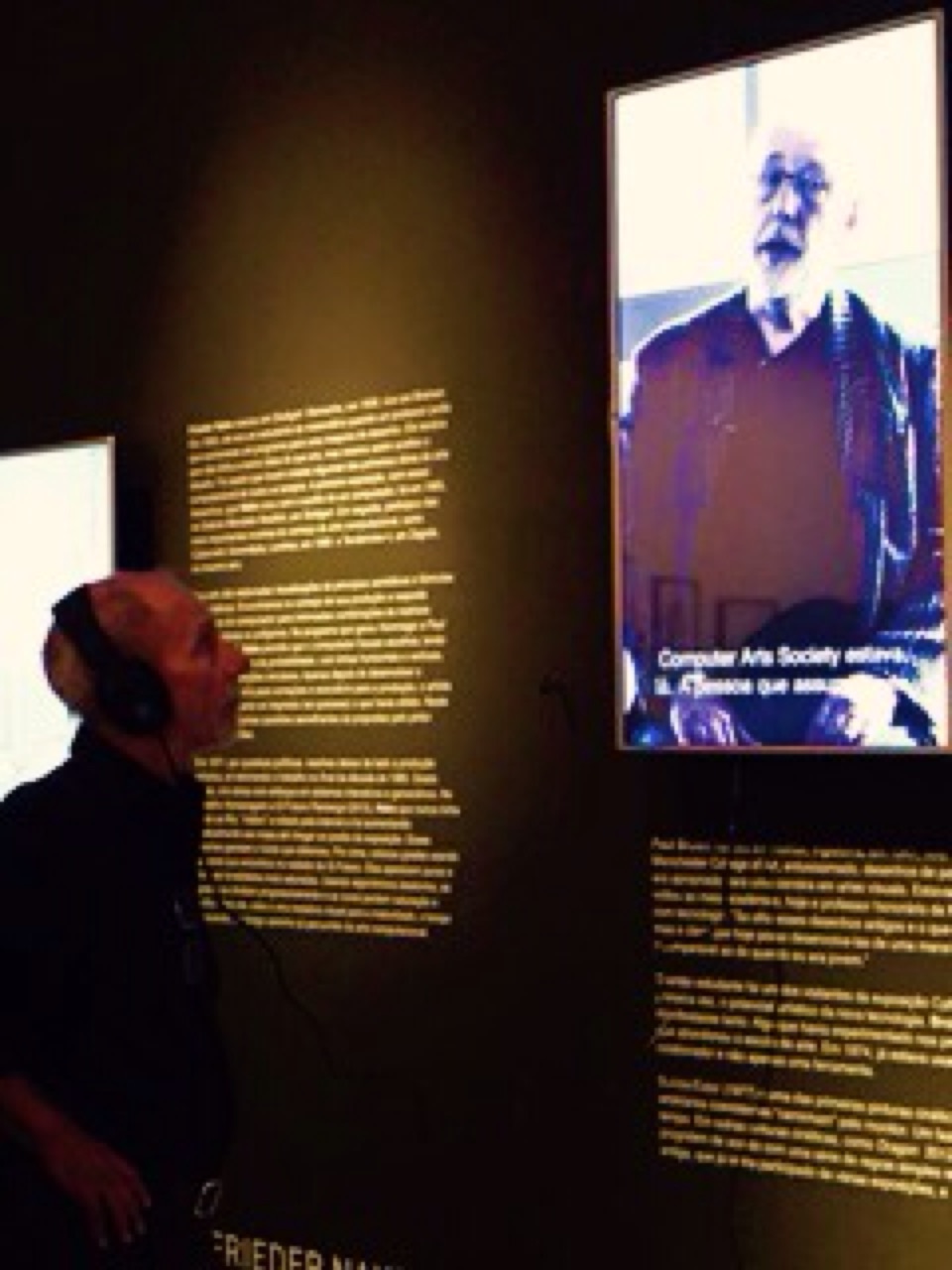 Nake listens to Brown