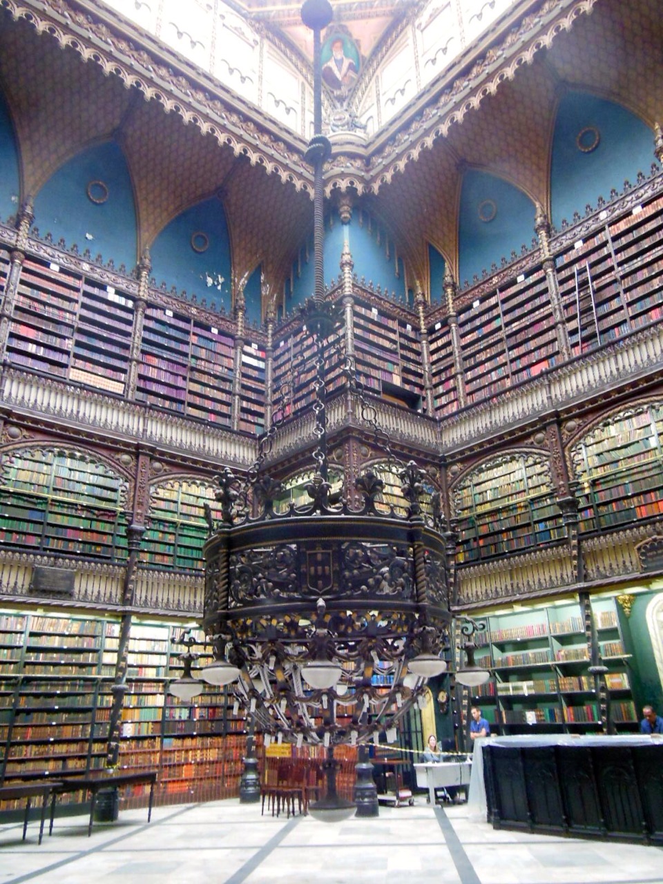 Reading room Portuguese library