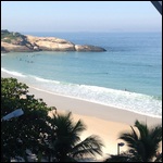 Arpoador viewing rock