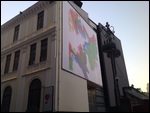 Oi Futura Gallery frontage with Wakl in Rio