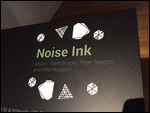 Noise Ink Interactive Installation 