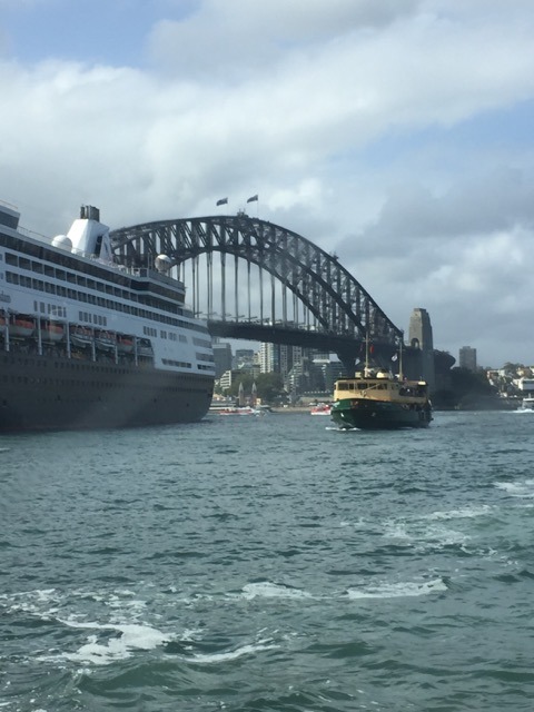  Harbour Bridge Cruise Ship and Lady Class Ferry