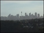 Sydney Sky line from Georges Heights