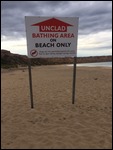 Unclad beach
